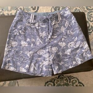 Liz Claiborne print chino woman’s shorts